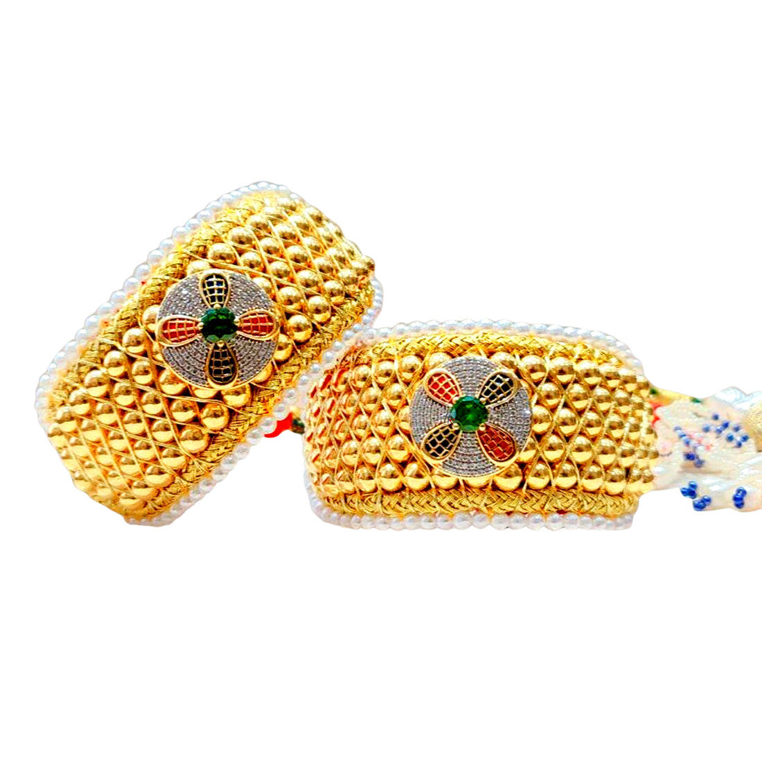 Gold Beaded Heritage Punach