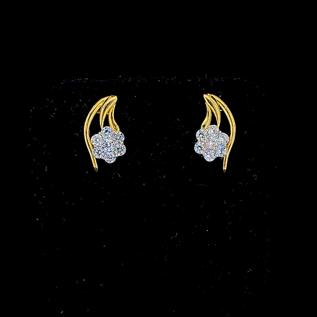 Golden Vine Earrings