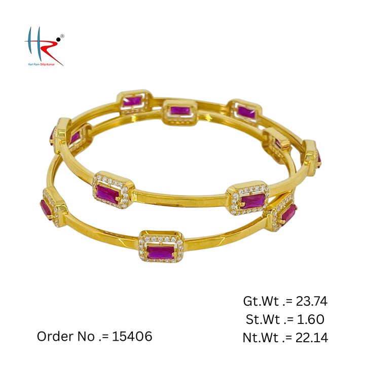 Ladies Bangles - 15406