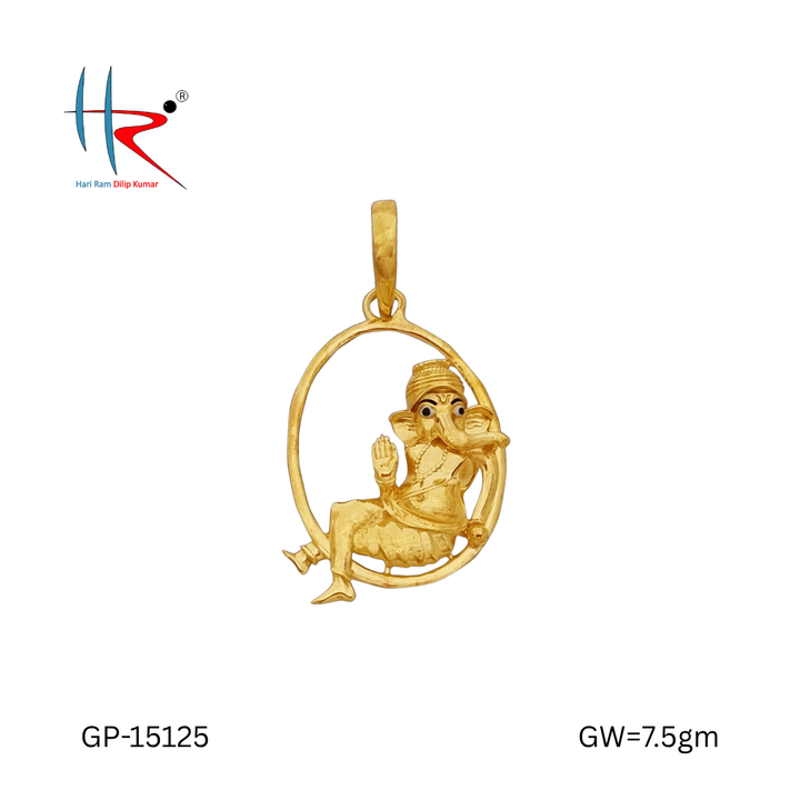 GANESH PENDANT-7.5gm-15125