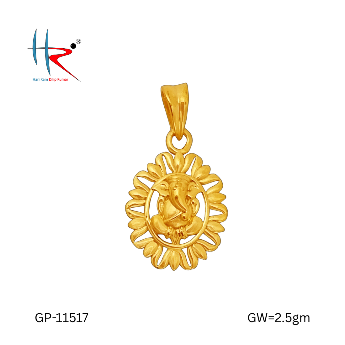 GANESH PENDANT-2.5gm-11517