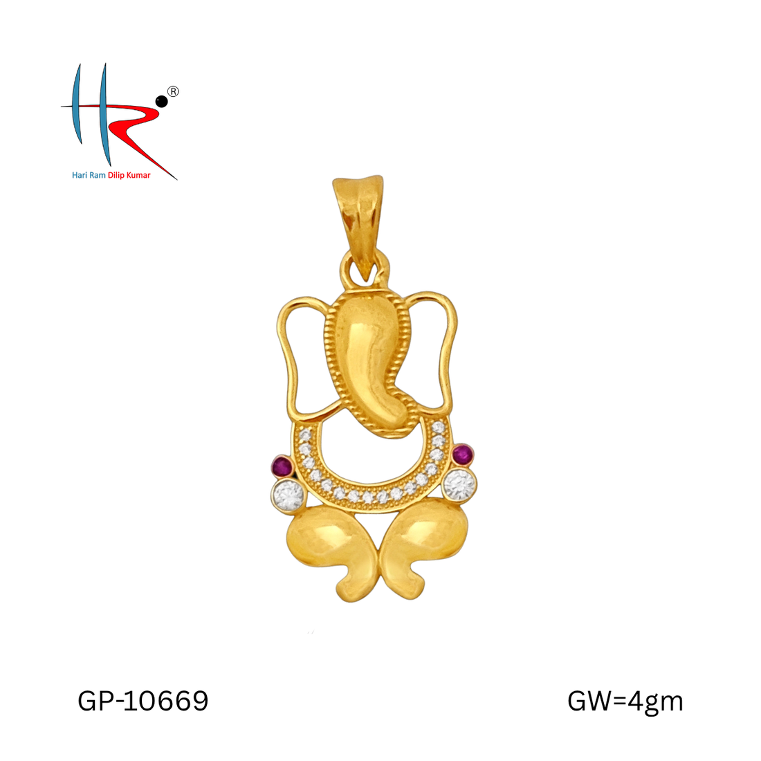 GANESH PENDANT-4gm-10669