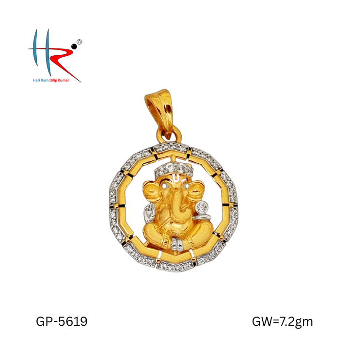 GANESH PENDANT-7.2gm-5619