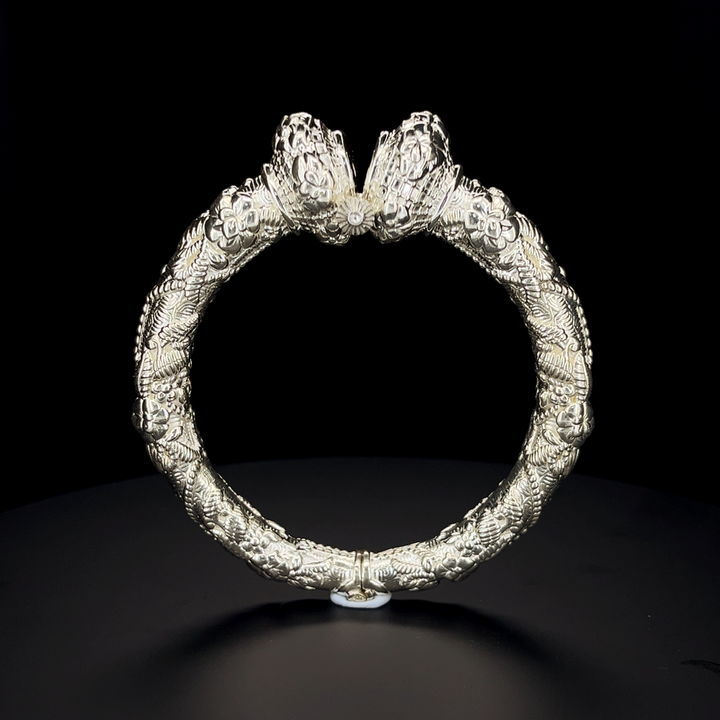 Silver Kada - Royal Design - S.No.015