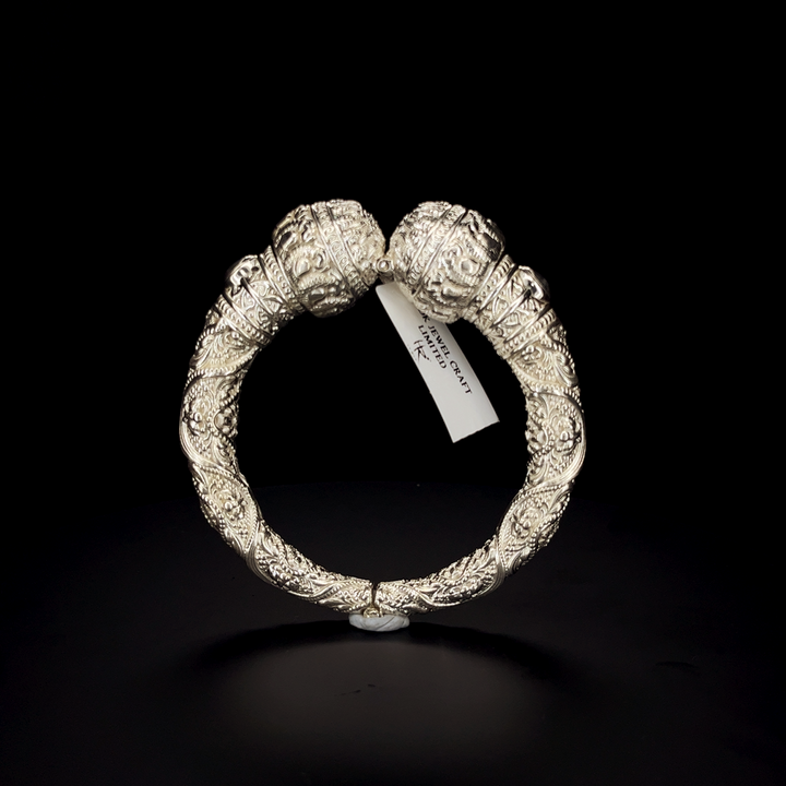 Silver Kada - Royal Design - S.No.016