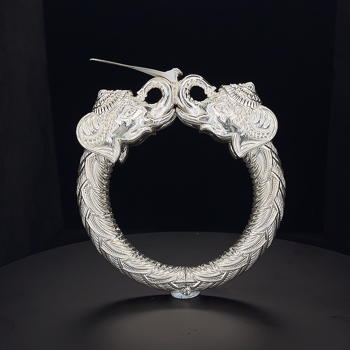 Silver Kada -Elephant- S.No.028