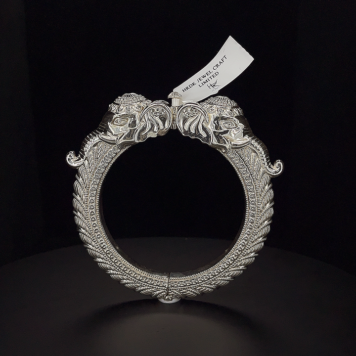 Silver Kada - Elephant - S.No.031