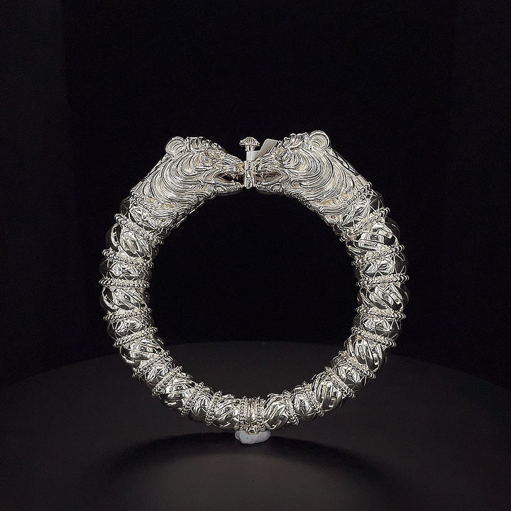 Silver Kada - - Tiger - S.No.047