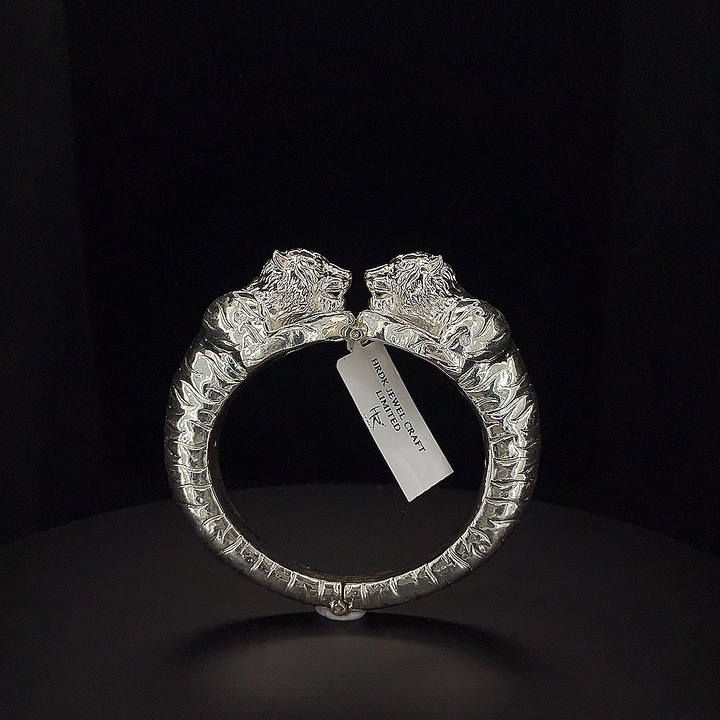 Silver Kada - Royal Design - S.No.053