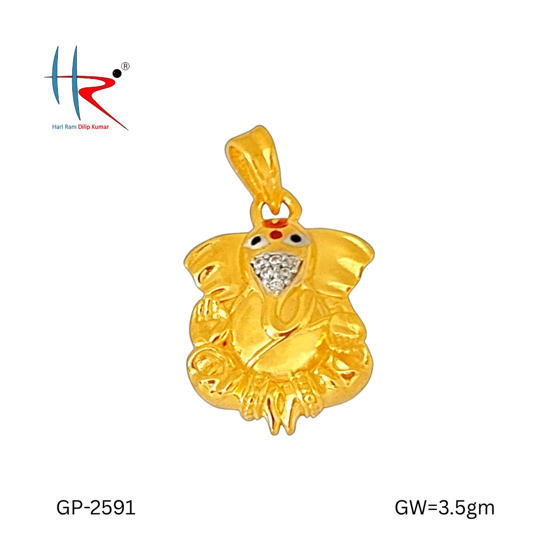 GANESH PENDANT-3.5gm-2591