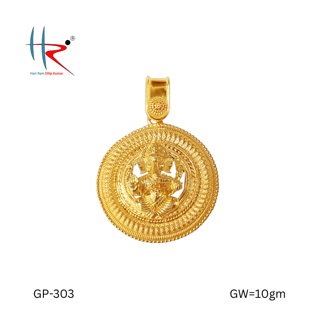 GANESH PENDANT-10gm-303