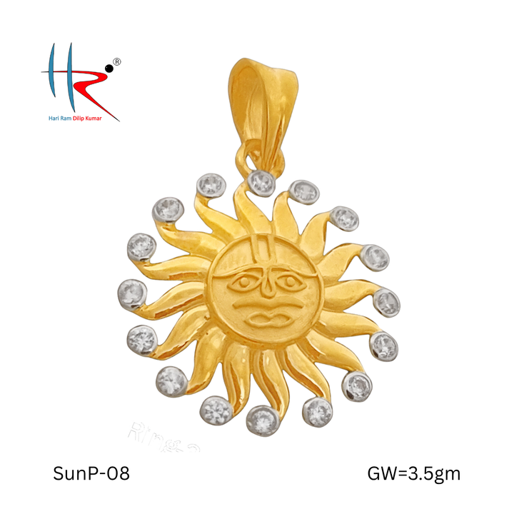 Sun Pendant-3.5gm-08