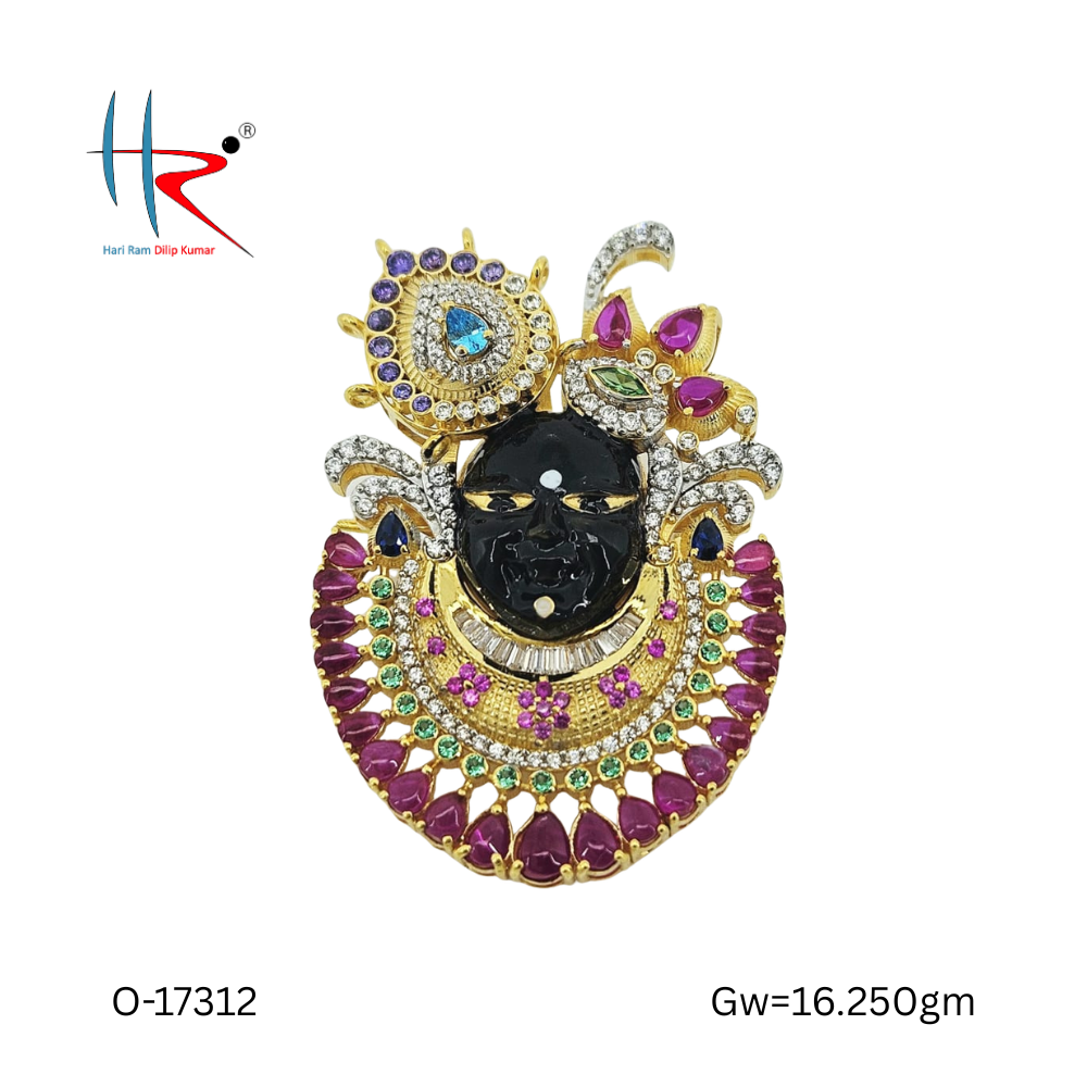Srinath Ji Brooch - 17312