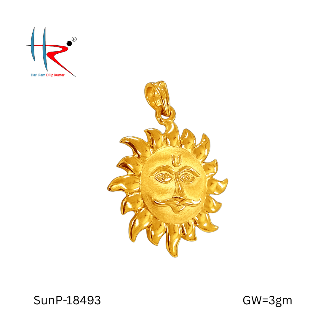 Sun Pendant-3gm-18493