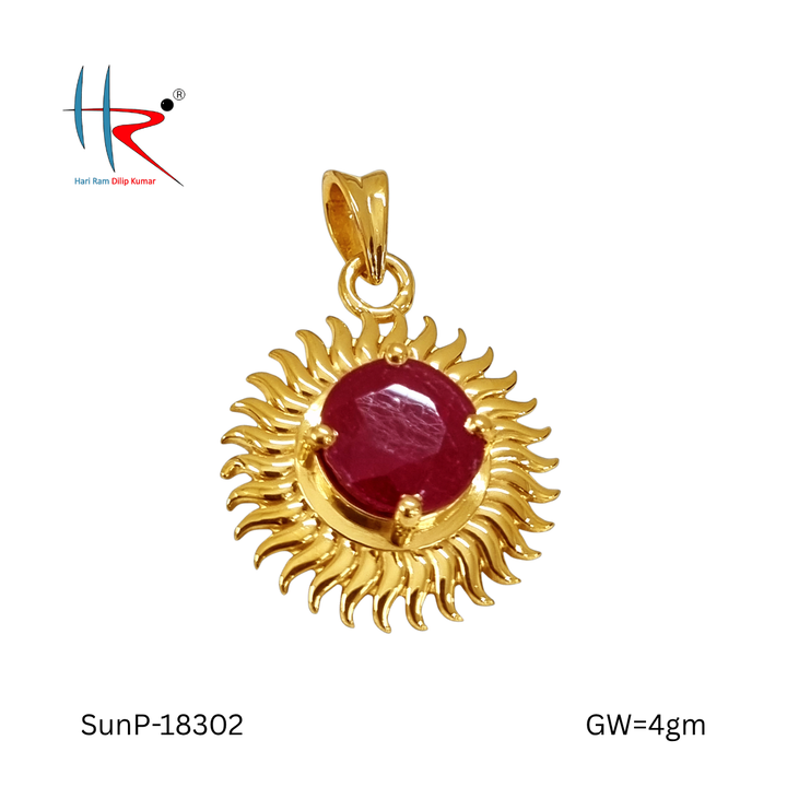 Sun Pendant-4gm-18302