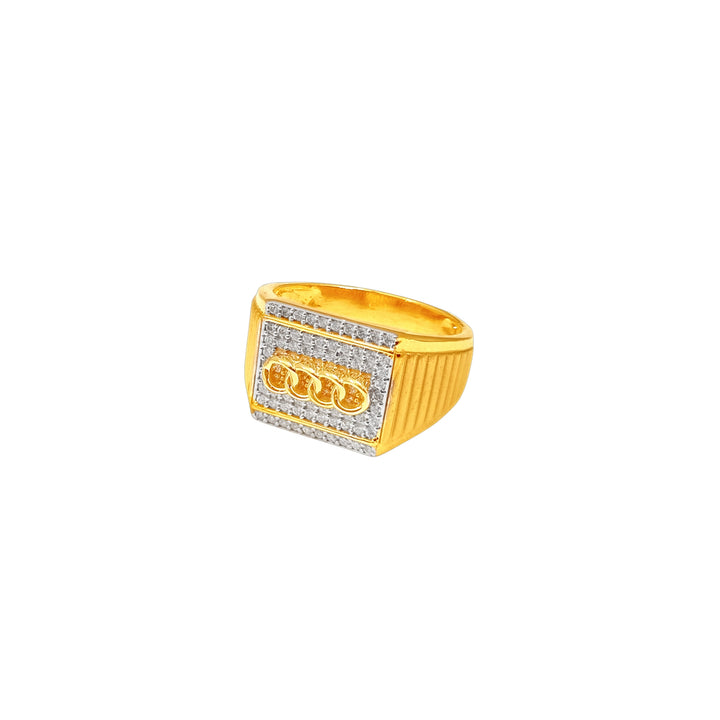 Men's Gold Ring -1016
