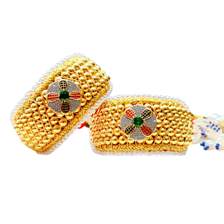 Gold Beaded Heritage Punach