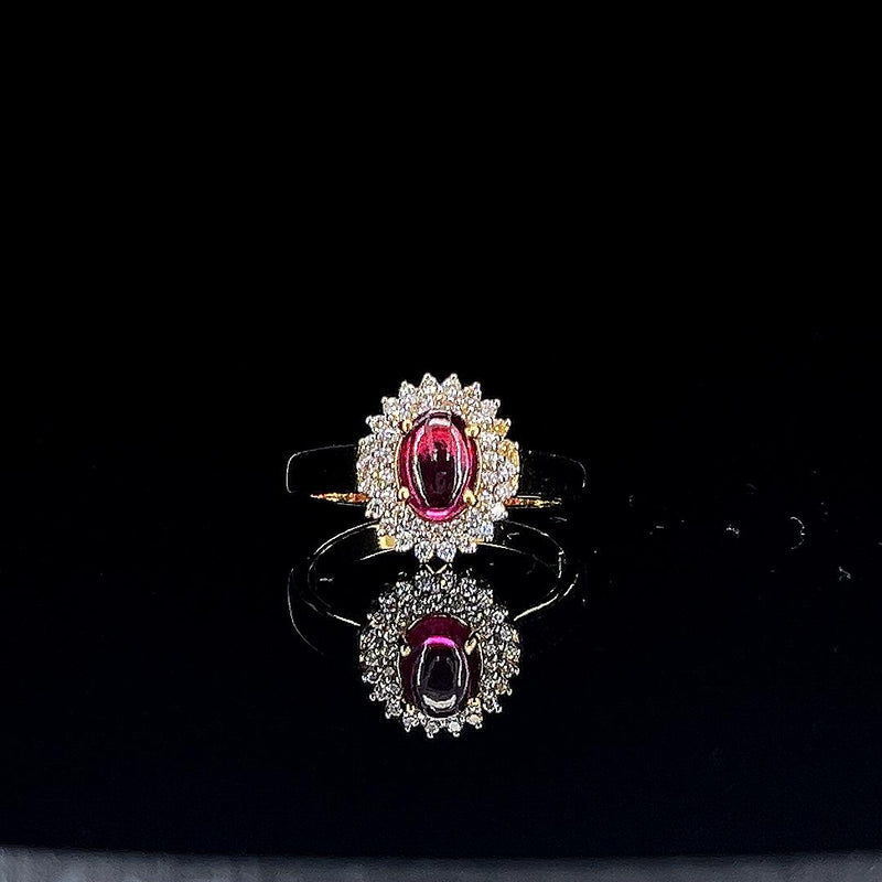 Ruby Bloom Ring