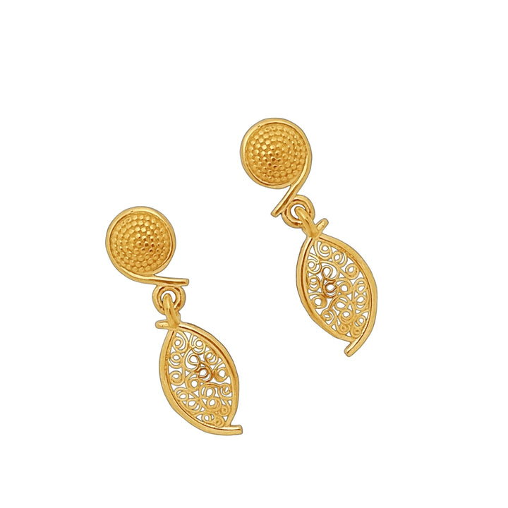 Sunburst Filigree Earrings
