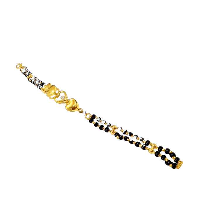 Eternal Heartbeat Mangalsutra Bracelet