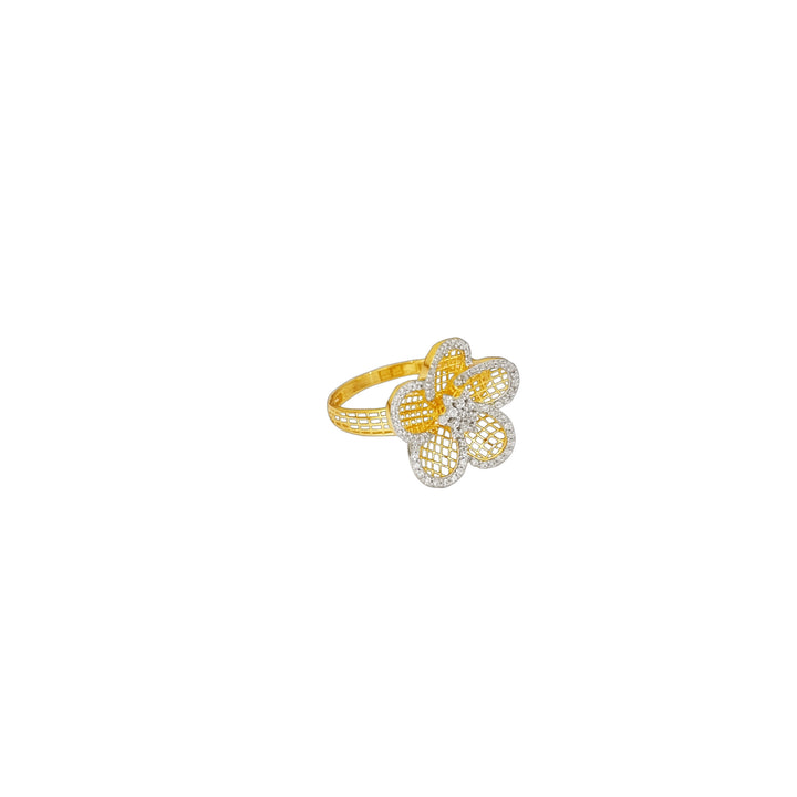 Net Gold Ring -3780