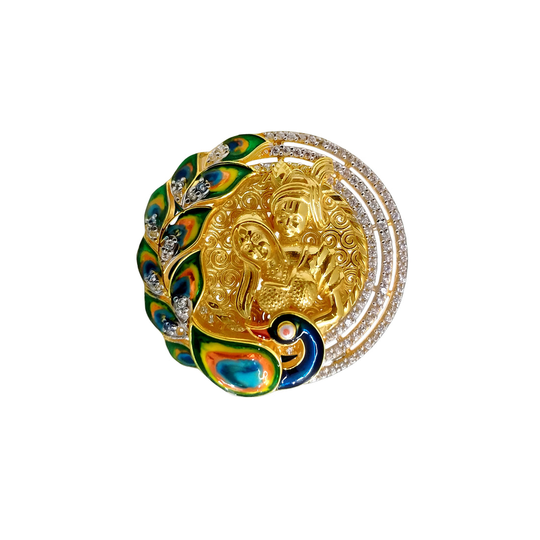 Peacock Ring -15681