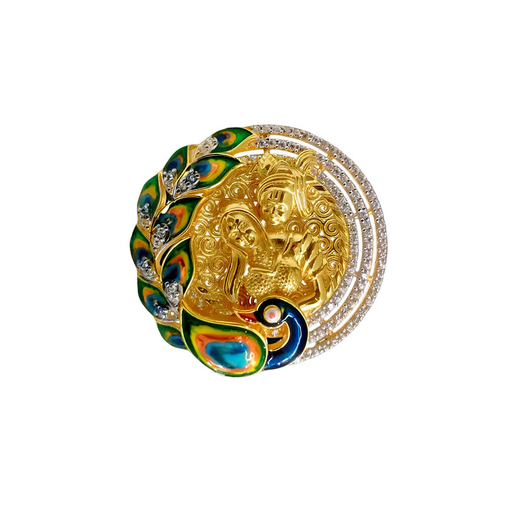 Peacock Ring -15681