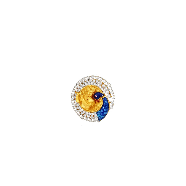 Peacock Ring -3931