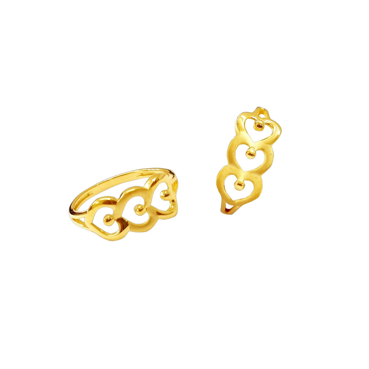 Gold Female Ring - 20643