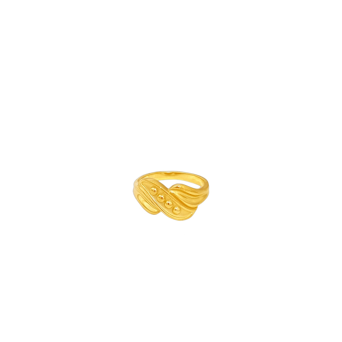 Gold Female Ring -3617