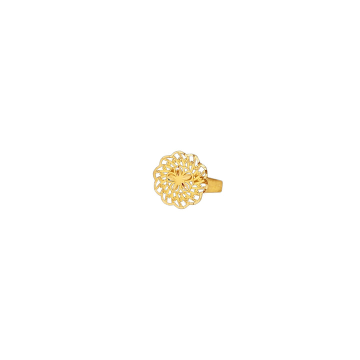 Gold Female Ring -4096