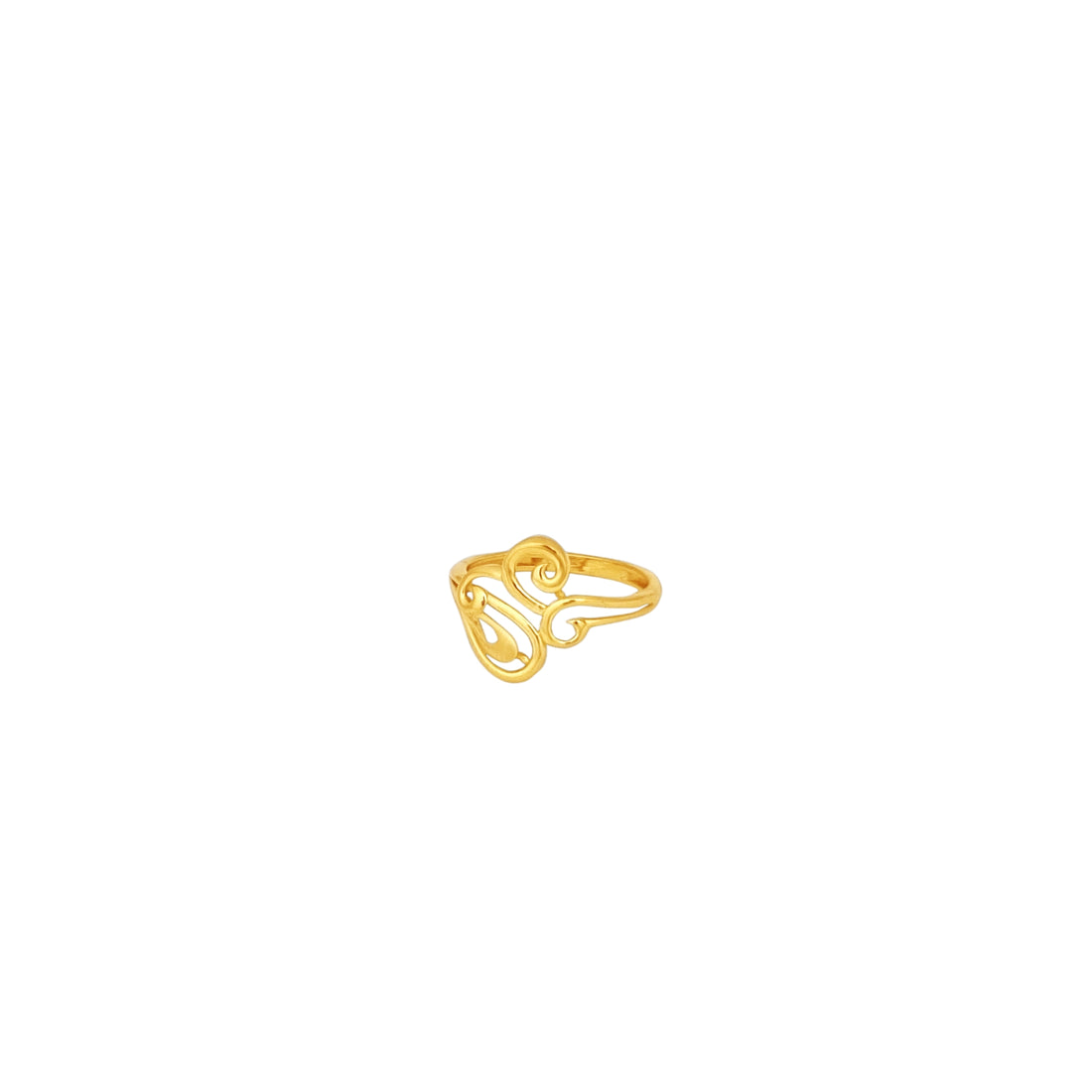 Gold Female Ring -4839