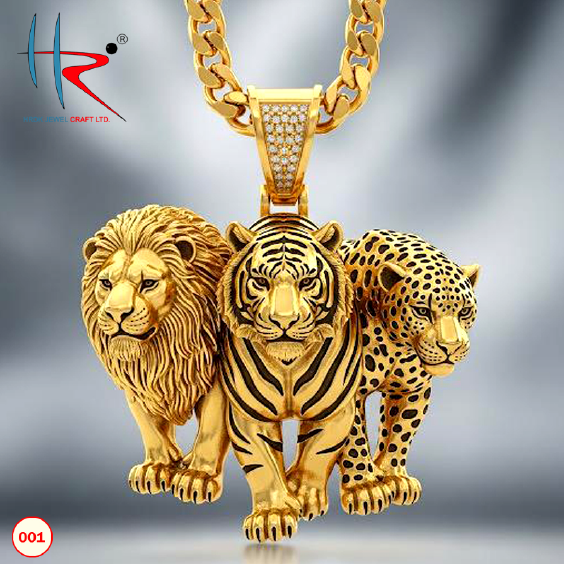 Electro Forming Lion Pendal  - 001
