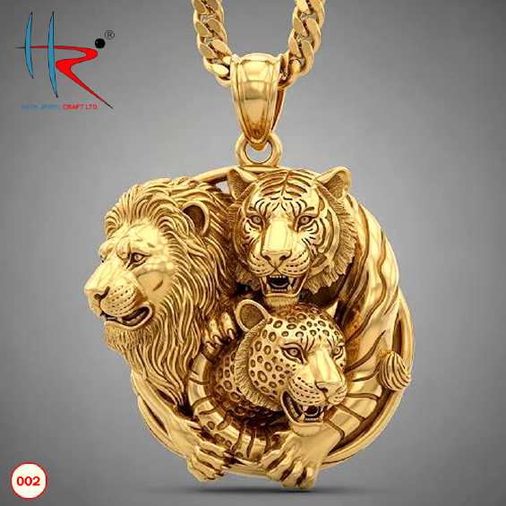 Electro Forming Lion Pendal  - 002