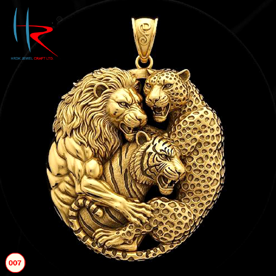 Electro Forming Lion Pendal  - 007