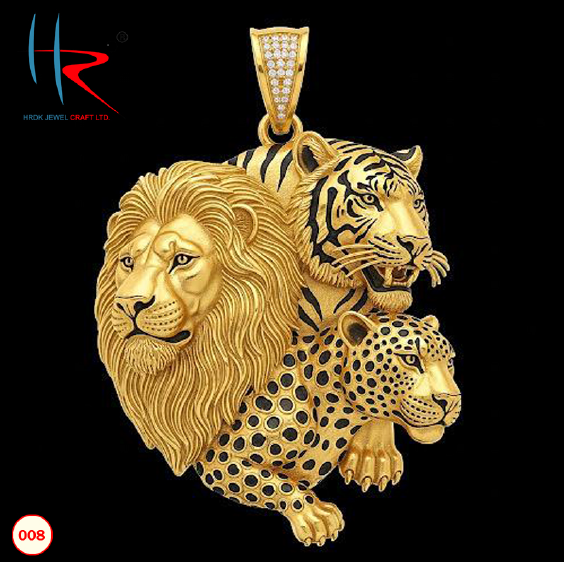 Electro Forming Lion Pendal  - 008