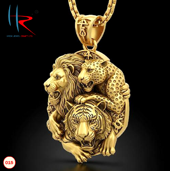 Electro Forming Lion Pendal  - 015