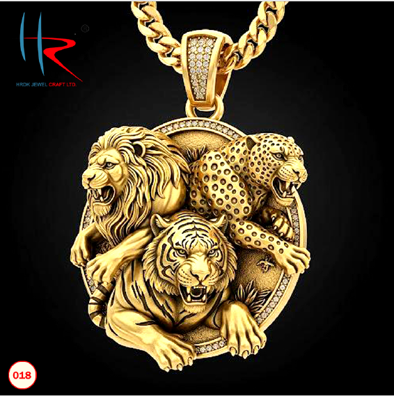 Electro Forming Lion Pendal  - 018