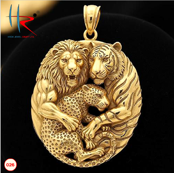 Electro Forming Lion Pendal  - 026