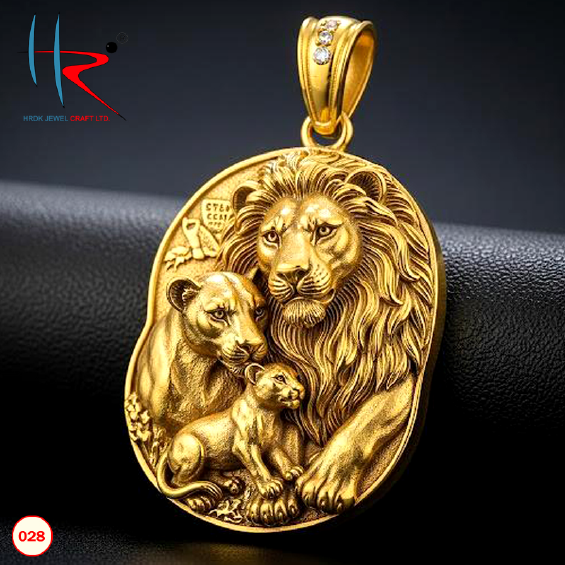 Electro Forming Lion Pendal  - 028