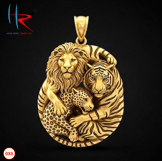 Electro Forming Lion Pendal  - 033