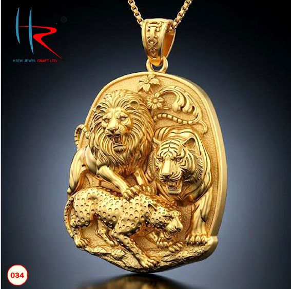 Electro Forming Lion Pendal  - 034
