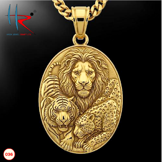 Electro Forming Lion Pendal  - 036