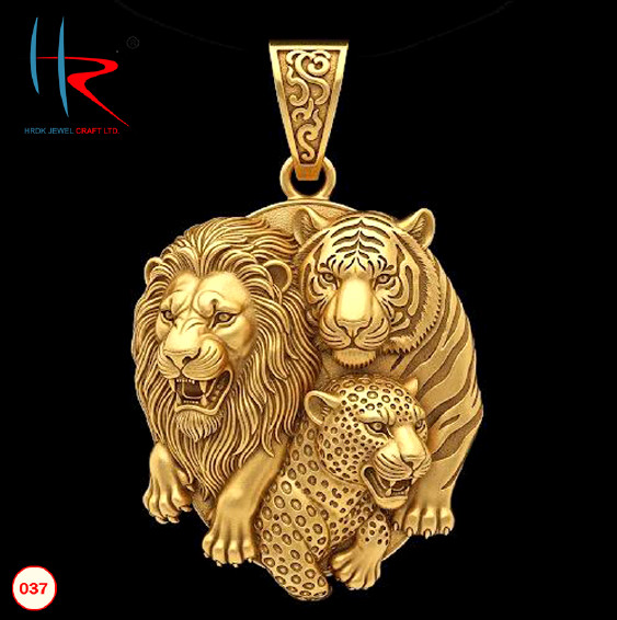 Electro Forming Lion Pendal  - 037