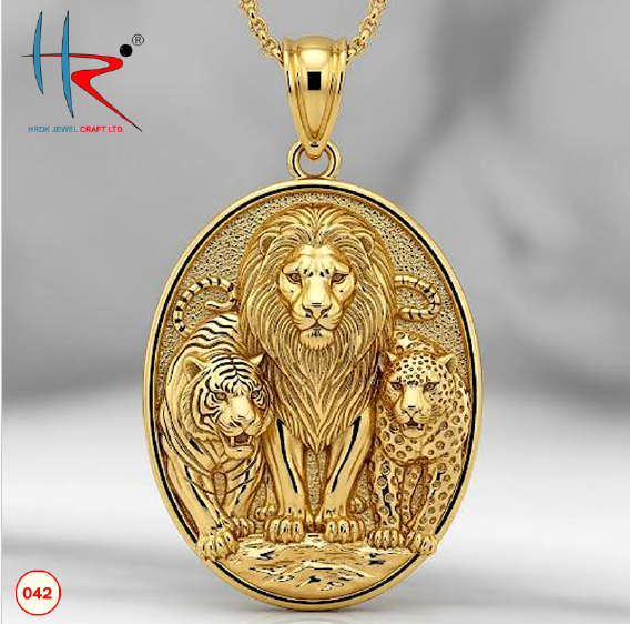 Electro Forming Lion Pendal  - 042