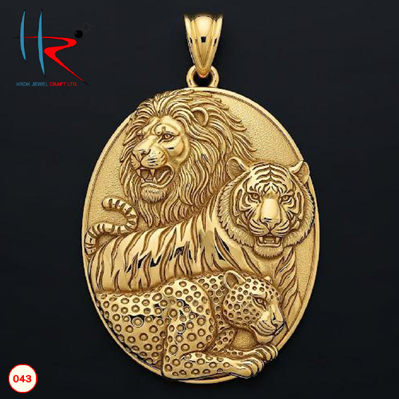 Electro Forming Lion Pendal  - 043