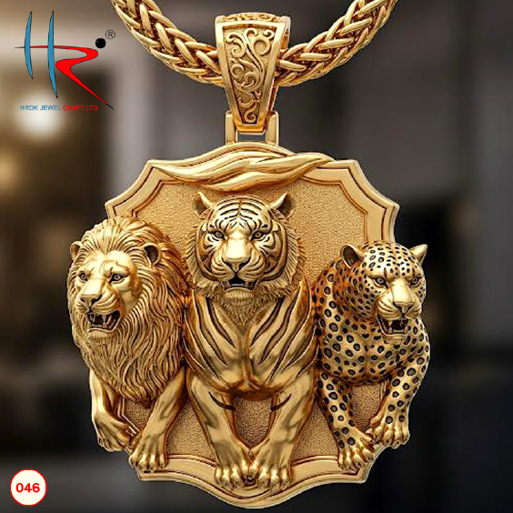 Electro Forming Lion Pendal  - 046