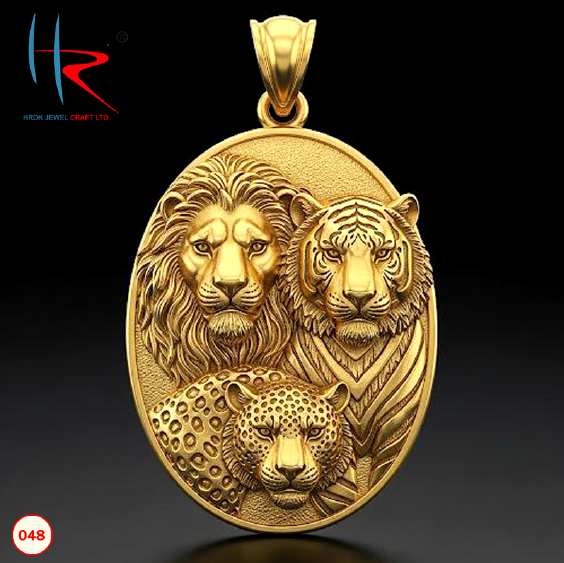 Electro Forming Lion Pendal  - 048