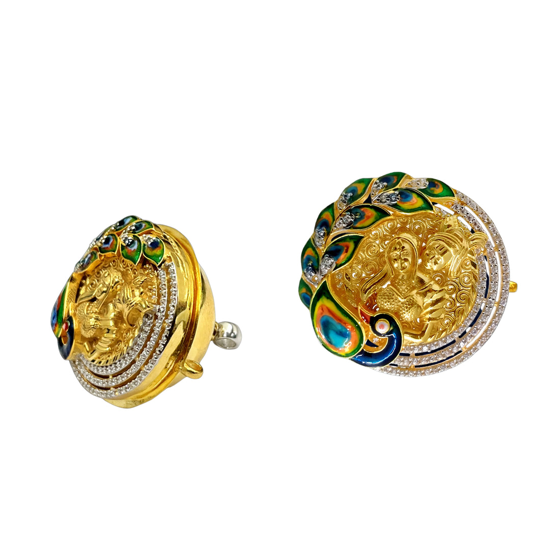 Peacock Divine Rakhadi