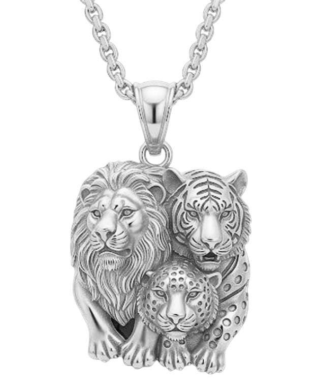 Silver Animal Pendants - 002